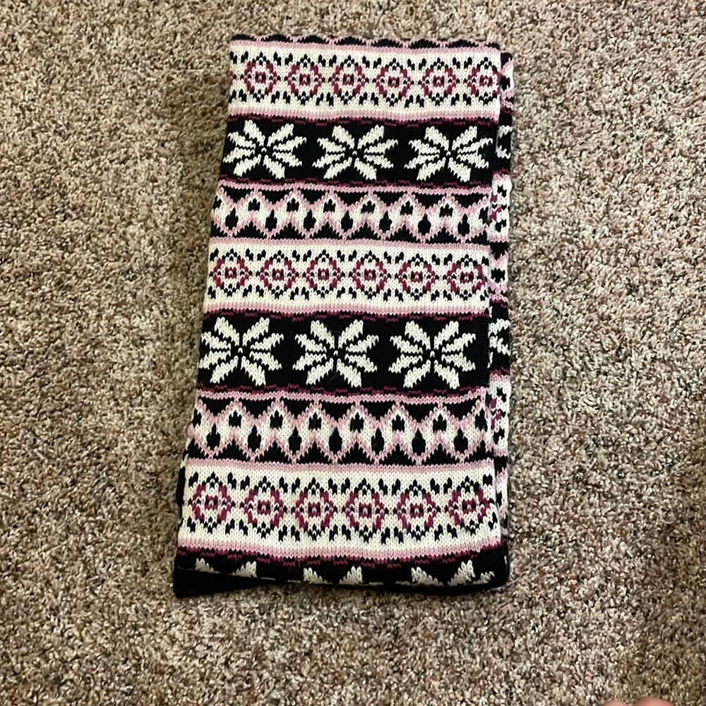 Warm winter scarf